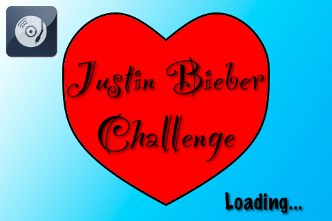Screenshot Justin Bieber Challenge Screenshot Justin Bieber Challenge