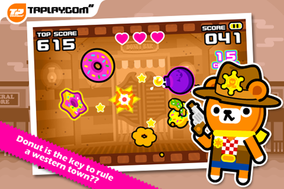 Free Cowboy Tappi iPhone Game